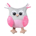 BabyOno csörgõ Sofia bagoly plüss 30cm két színben 441
