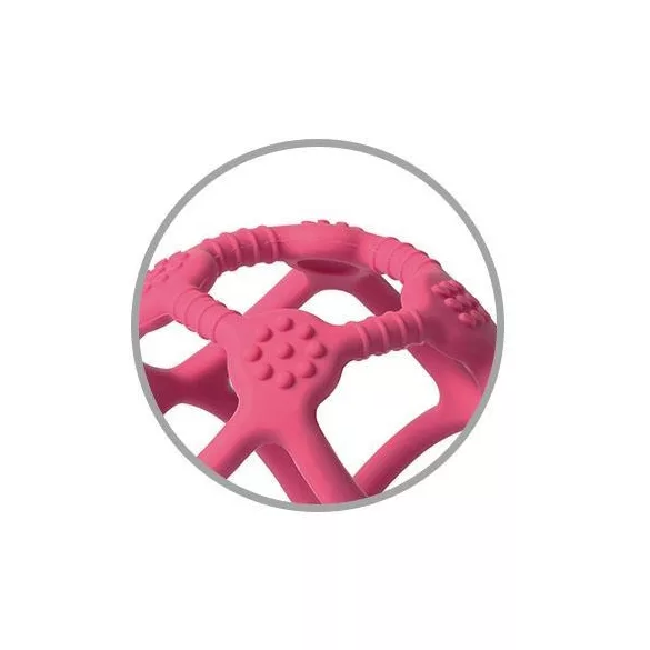 BabyOno rágóka - Ortho gömb szilikon világoskék 489/01