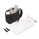 BabyOno pelenkázó táska Best Time Ever 45x30x16cm fekete 1515