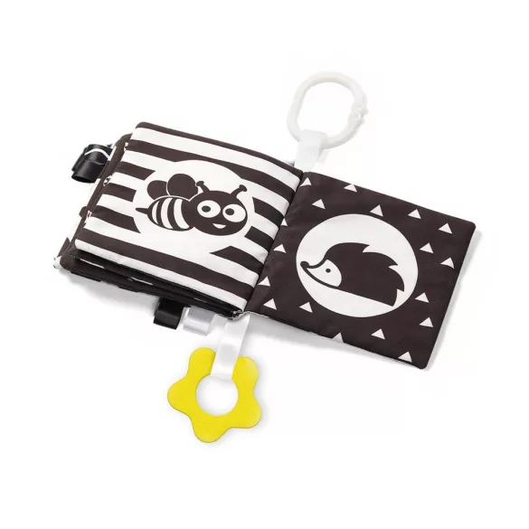 BabyOno játékkönyv BLACK AND WHITE puha 542