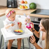BabyOno evõeszköz-készlet rozsdamentes acél szürke szív/papírrepülõ 1065/02