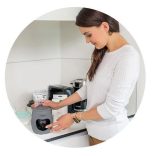 BabyOno elektromos ételmelegítõ és sterilizáló Honey szürke 968/02