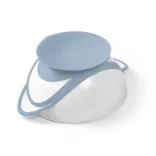 BabyOno tányér - tapadó aljú, fedeles, kanállal kék 1063/05