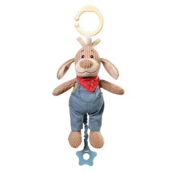   BabyOno felhúzós-zenélõ - Kertész kutya kordbársony 1124/01