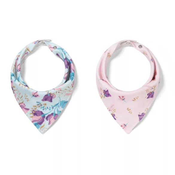 BabyOno elõke - háromszög 2db Floral 879/16