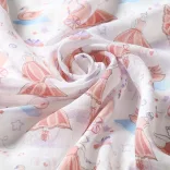 BabyOno textilpelenka színes 3db rózsaszín balerinamintás 348/11