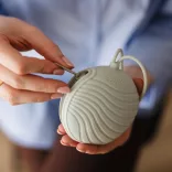 BabyOno cumitartó tok 2 cuminak szilikon cipzárral kék 1569/01