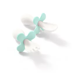   BabyOno evõeszköz-készlet - ergonomikus, dobozzal menta 969/04