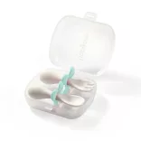 BabyOno evõeszköz-készlet - ergonomikus, dobozzal menta 969/04