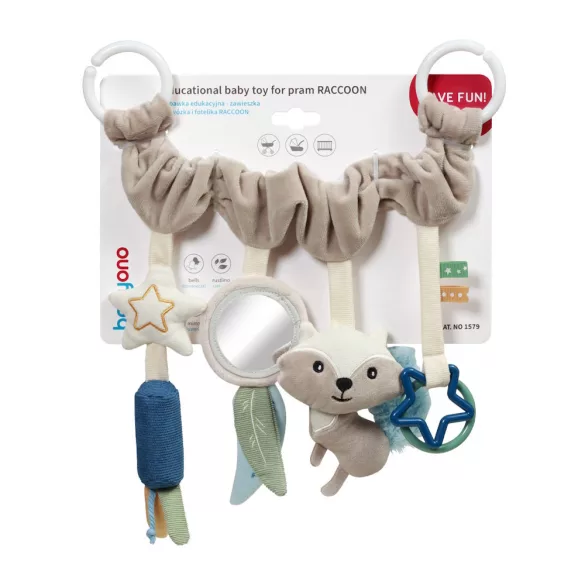 BabyOno babakocsijáték Raccoon 1579