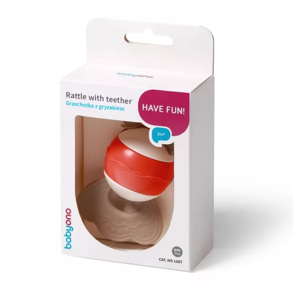 BabyOno csörgõ és rágóka cukorka 1587