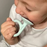 BabyOno rágóka csiga menta/rózsaszín 1597/01