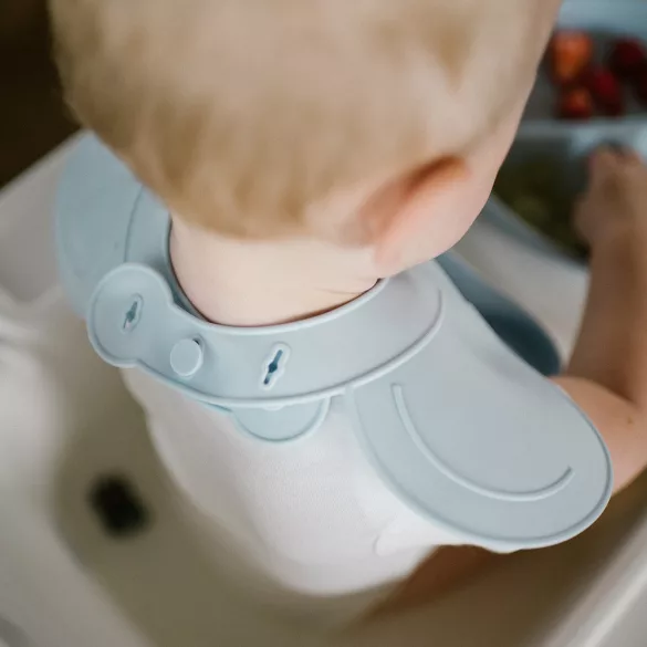 BabyOno elõke szilikon állítható kék 1639/01