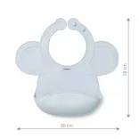 BabyOno elõke szilikon állítható kék 1639/01