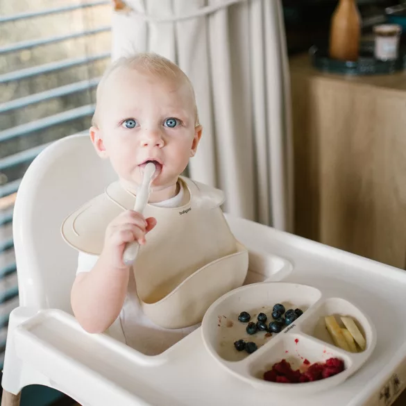 BabyOno elõke szilikon állítható bézs 1639/04