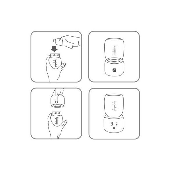 BabyOno cumisüveg melegítõ hordozható 1645