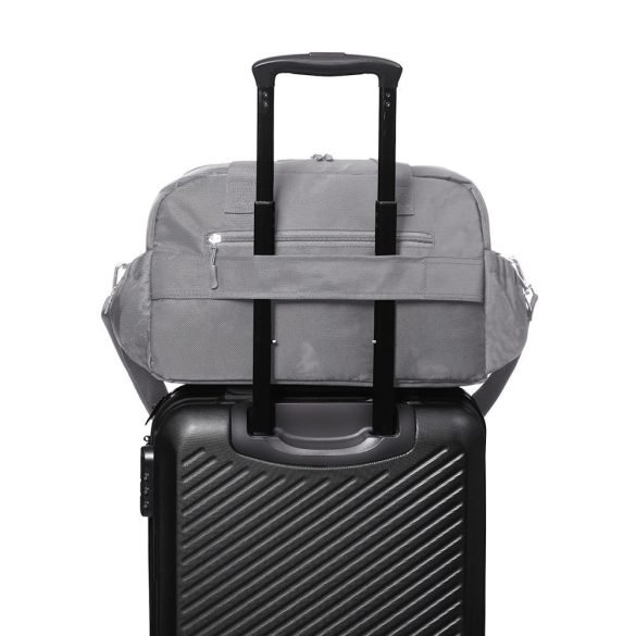 BabyOno pelenkázótáska kézipoggyász méretben 40x20x25 cm szürke 1650/02