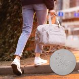 BabyOno pelenkázótáska kézipoggyász méretben 40x20x25 cm szürke 1650/02