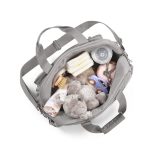 BabyOno pelenkázótáska kézipoggyász méretben 40x20x25 cm szürke 1650/02