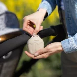 BabyOno cumitartó tok 2cuminak szilikon bézs 1656/03