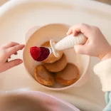 BabyOno evõeszköz-készlet rozsdamentes acél rózsaszín 1665/02