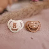 BabyOno játszócumi szimmetrikus szilikon dupla  Sweet Love 0-6 hó 1669/01