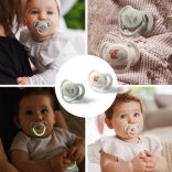 BabyOno játszócumi szimmetrikus szilikon dupla  So Cute 6-18 hó 1669/02