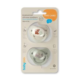   BabyOno játszócumi anatómiai szilikon dupla So Cute 6-18 hó 1670/02