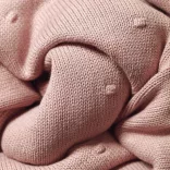 BabyOno babatakaró pamut/plüss kötött 75x100cm rózsaszín 1671/01