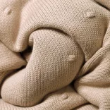 BabyOno babatakaró pamut/plüss kötött 75x100cm bézs 1671/02