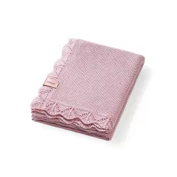   BabyOno babatakaró bambusz kötött 75x100cm rózsaszín 1674/01