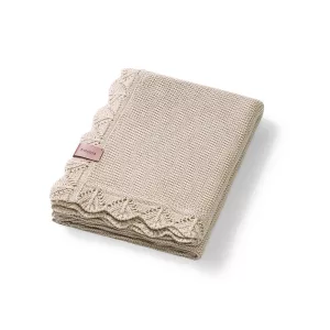 BabyOno babatakaró bambusz kötött 75x100cm bézs 1674/02