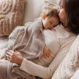 BabyOno babatakaró bambusz kötött 75x100cm szürke 1674/03