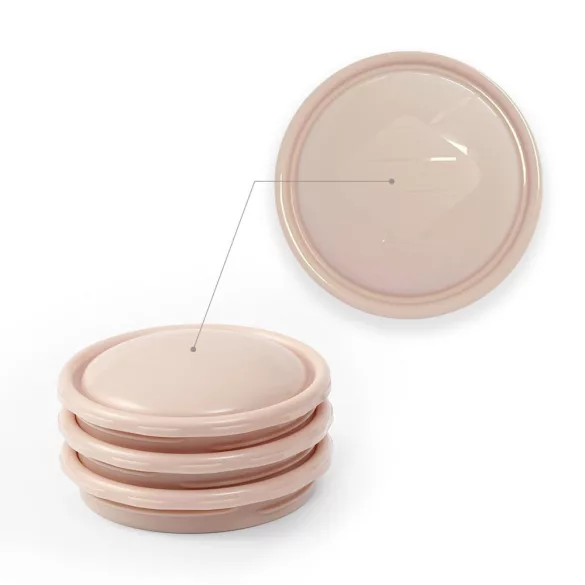 BabyOno tejtároló pohár fedéllel 4db 1028/01