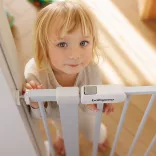 Babyono ajtórács fém, toldalékkal, 75-96cm 1681