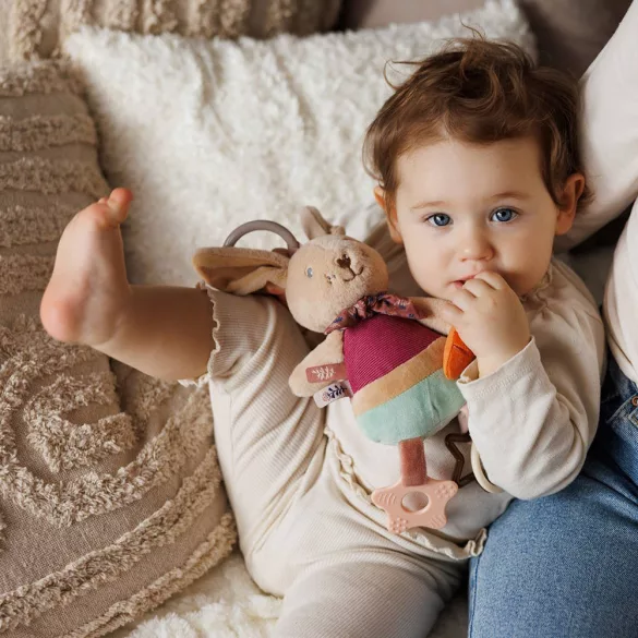 BabyOno csörgõ Karolina nyuszi plüss 31cm 1685