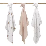 BabyOno textilpelenka színes 3db bézs macimintás 348/14