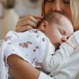 BabyOno textilpelenka színes 3db világosbarna lufis macimintás 348/18