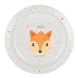 Canpol babies Műanyag tányér (9h+) Cute Animals - Róka