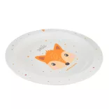 Canpol babies Műanyag tányér (9h+) Cute Animals - Róka