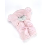 Mora POMPON BEAR P86 pléd 75*95  04-pink - dobozos