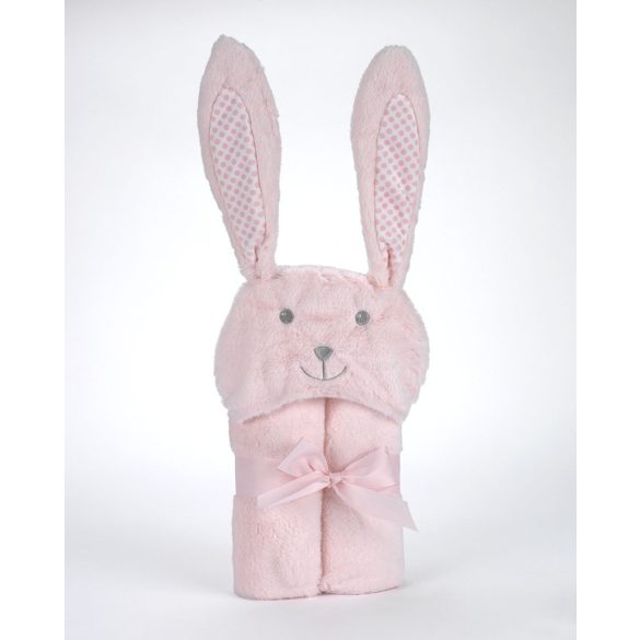 Mora POMPON RABBIT P88 pléd 75*95  04-pink - dobozos