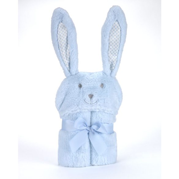 Mora POMPON RABBIT P88 pléd 75*95  05-blue - dobozos