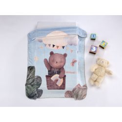 Mora LUMPY P96 pléd 80*110  05-blue - dobozos