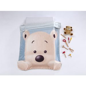 Mora LUMPY P97 pléd 80*110  05-blue - dobozos