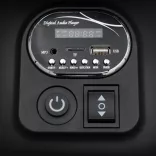 Baby Mix elektromos motor POLICE piros
