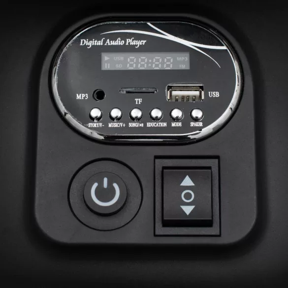 Baby Mix elektromos motor POLICE piros