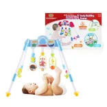 Baby Mix babatornáztató állvány zenélõ De Lux kék