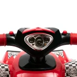 Baby Mix bébitaxi Quad Ride and Go rózsaszín
