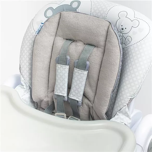 Baby Mix etetõszék Infant szürke